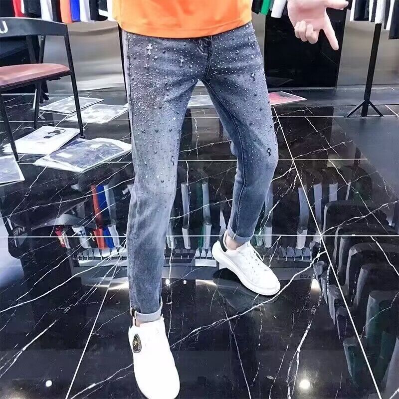 Streetwear Brand Denim - ربيع الخريف 2025 جودة عالية حجر