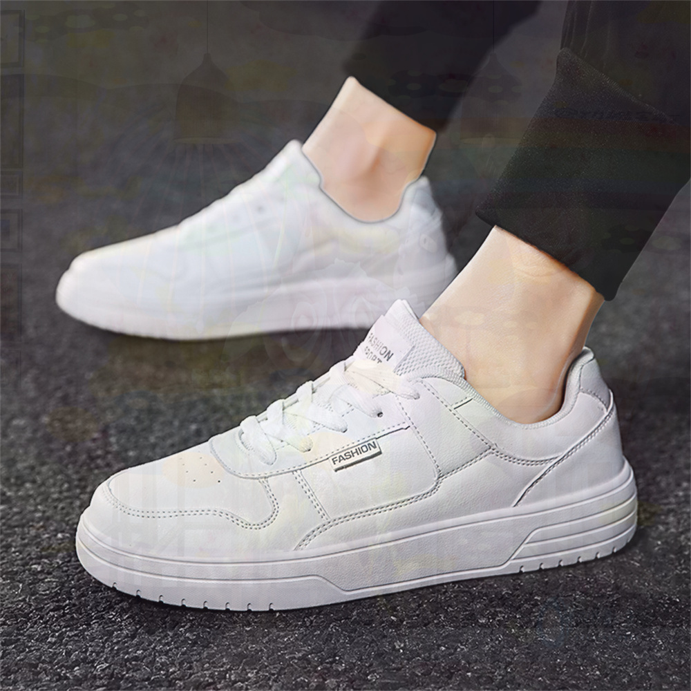Streetwear Brand Collection - مع العلاقات بو أحذية من الجلد