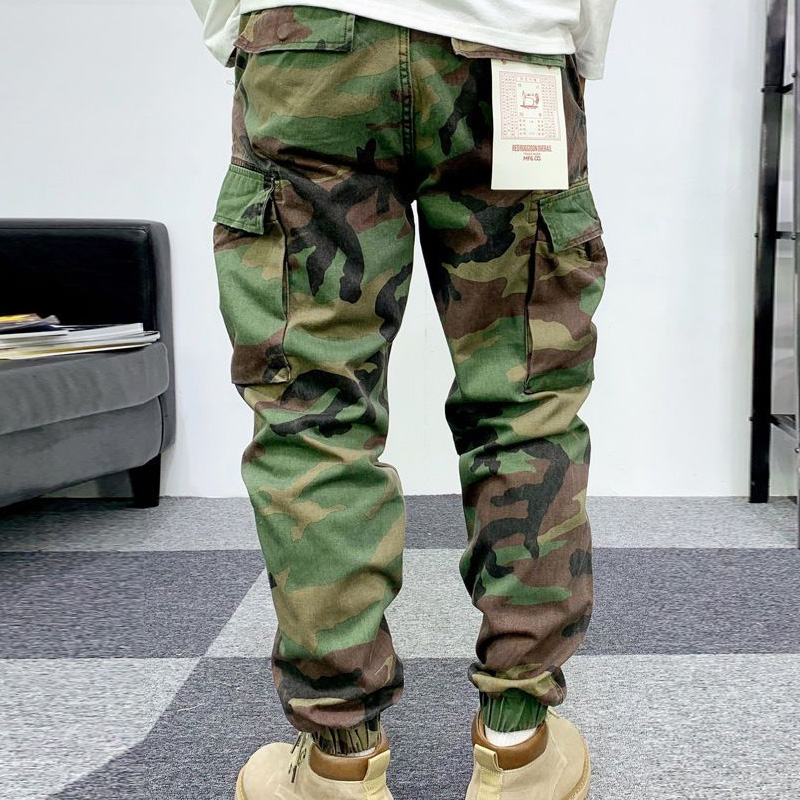 Corteiz Cargo Pant - 2023 ربيع الخريف موضة خمر الشارع