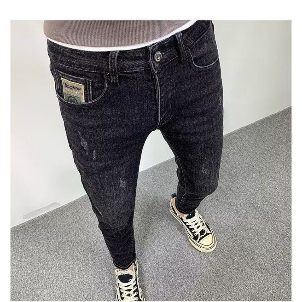 جينز جينز رجالي ضيق ، أحادي ال - مراجعة Streetwear Brand Denim وسعره