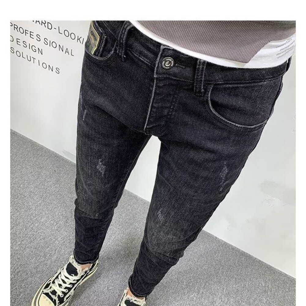 جينز جينز رجالي ضيق ، أحادي ال - مراجعة Streetwear Brand Denim وسعره