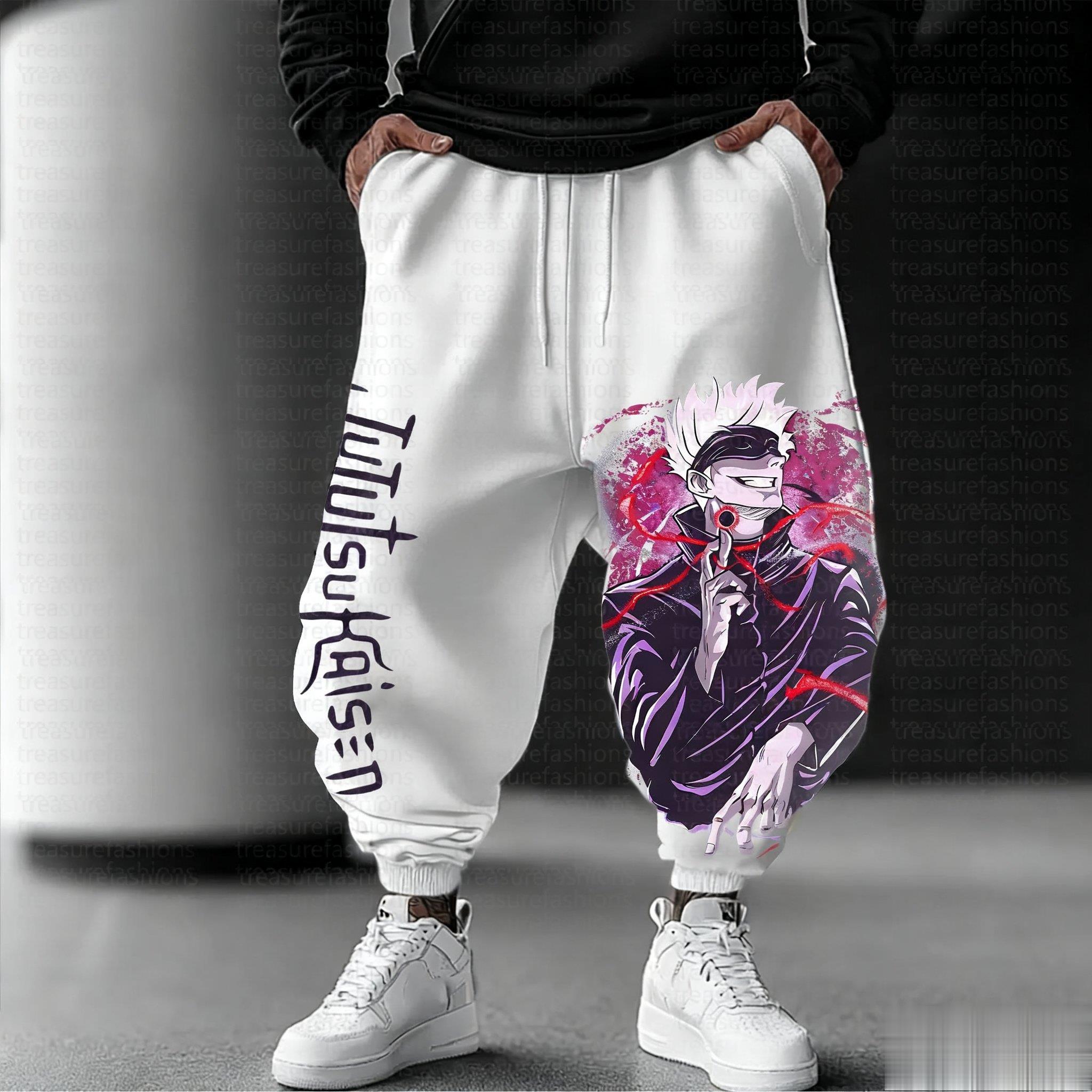 Jujutsu Kaisen الرجال سراويل ل - مراجعة Streetwear Brand Beanie وسعره