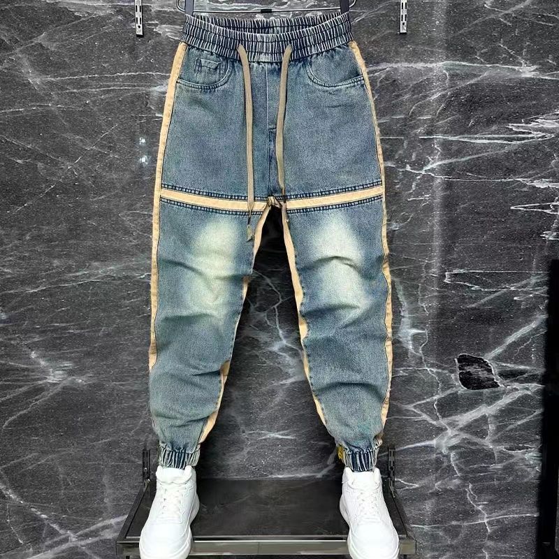بنطال جينز حريم أزرق للرجال ،  - مراجعة Streetwear Brand Denim وسعره