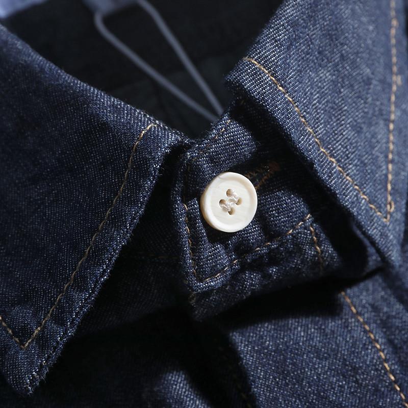 قميص دينيم رجالي فضفاض بأسلوب  - مراجعة Streetwear Brand Denim وسعره