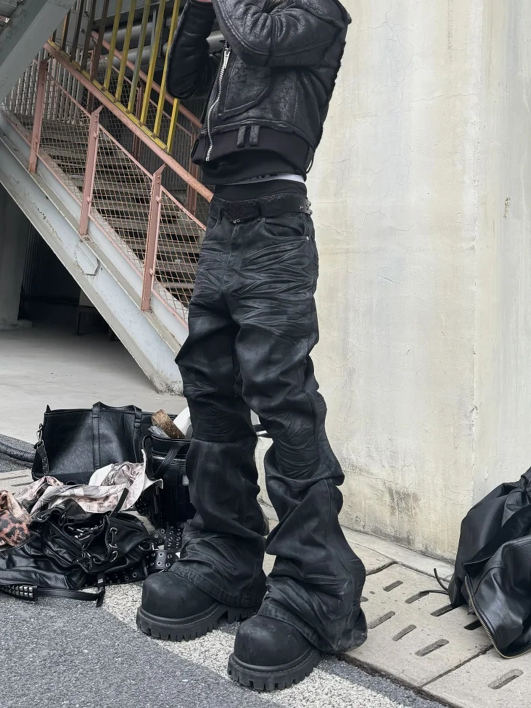 بنطلون جينز رجالي بقصة ضيقة عل - مراجعة Streetwear Brand Denim وسعره