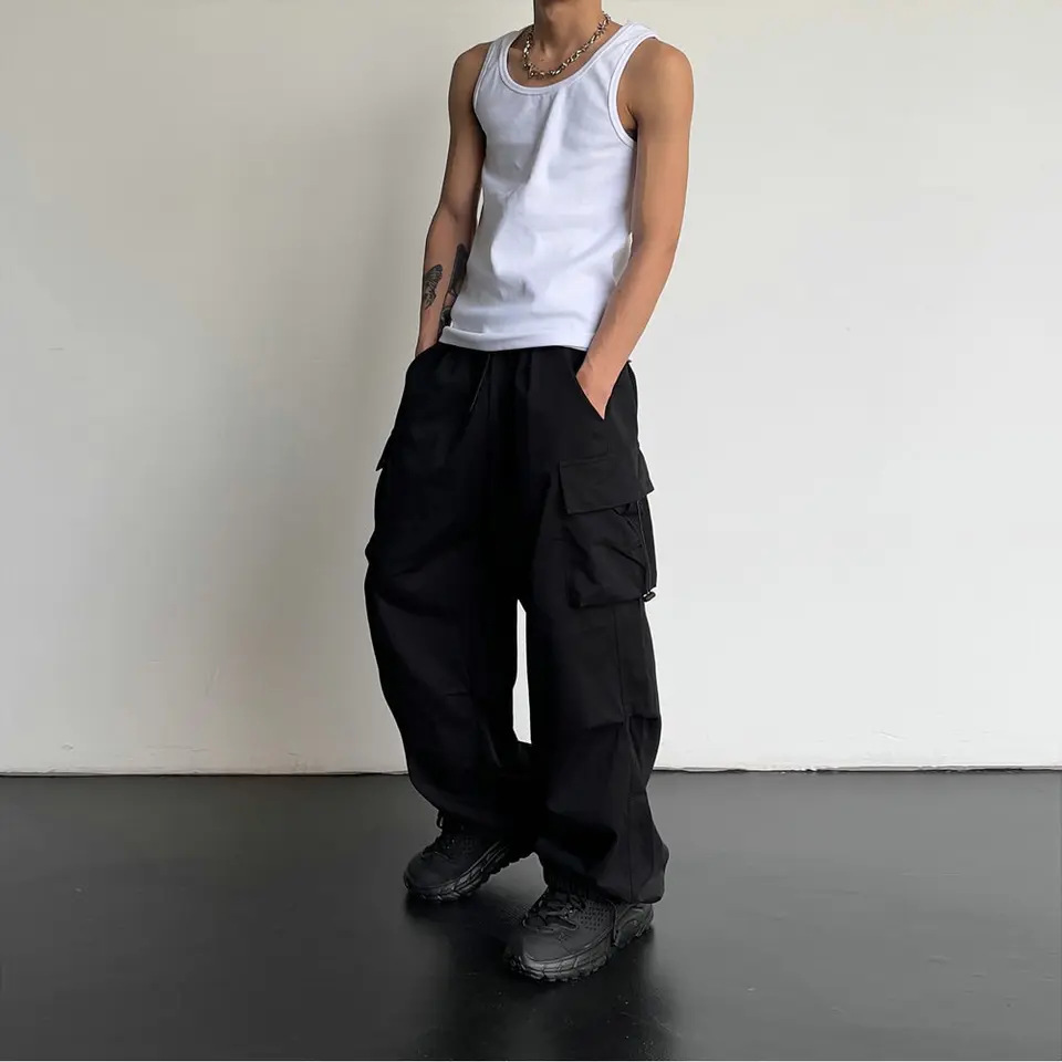النمط الأمريكي عارضة السراويل  - مراجعة Corteiz Cargo Pant وسعره