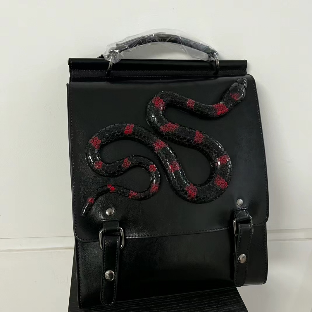 حقيبة ظهر مدرسية من جلد البقر  - مراجعة Streetwear Brand Backpack وسعره