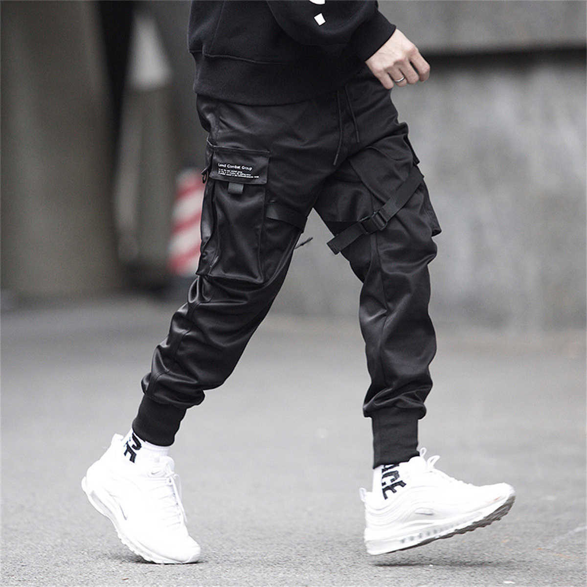 بنطال كارجو هيب هوب للرجال ، ب - مراجعة Streetwear Brand Fashion وسعره