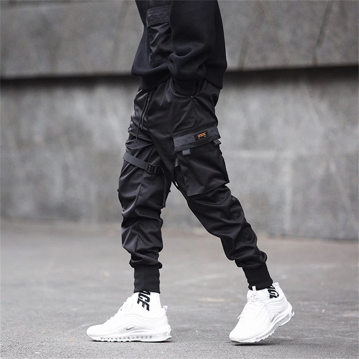 بنطال كارجو هيب هوب للرجال ، ب - مراجعة Streetwear Brand Fashion وسعره